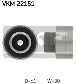 VKM22151 SKF SKF FIAT Натяжной ролик UNO,DUNA,PUNTO 1,4-1,7D 83-